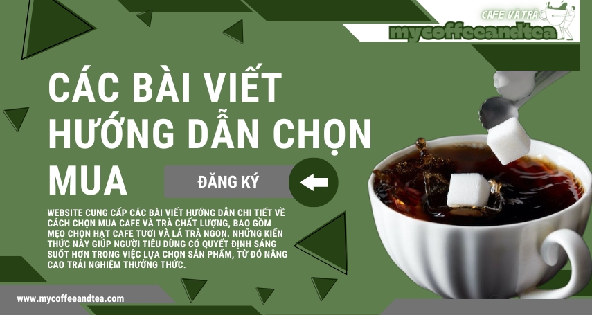 GIỚI THIỆU CAFE VÀ TRÀ MYCOFFEEANDTEA